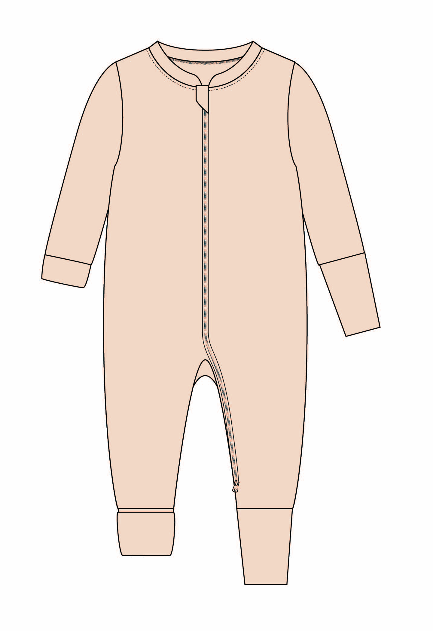 Big Kids Grow-on Romper - wholesale