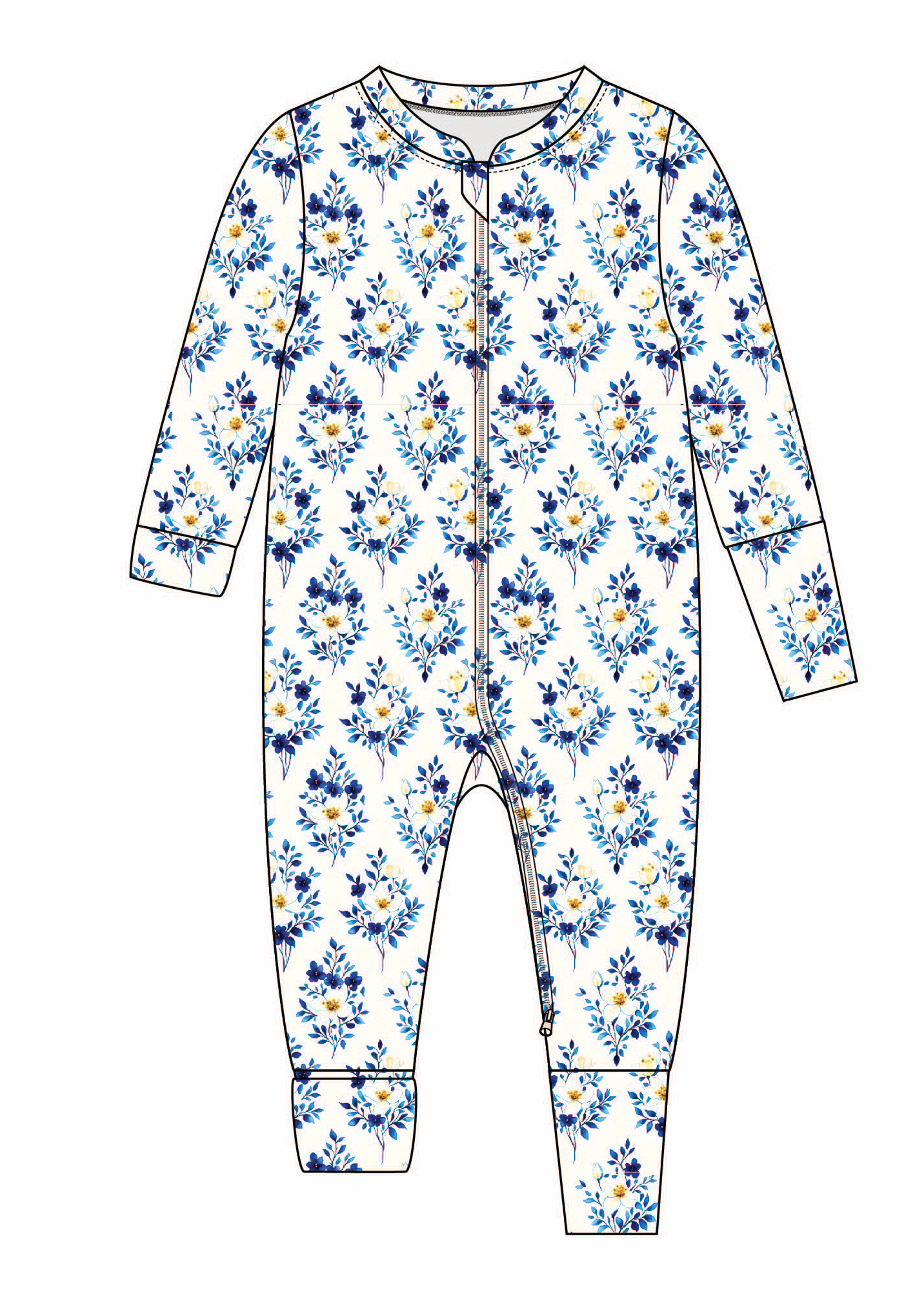 Big Kids Grow-on Romper - wholesale