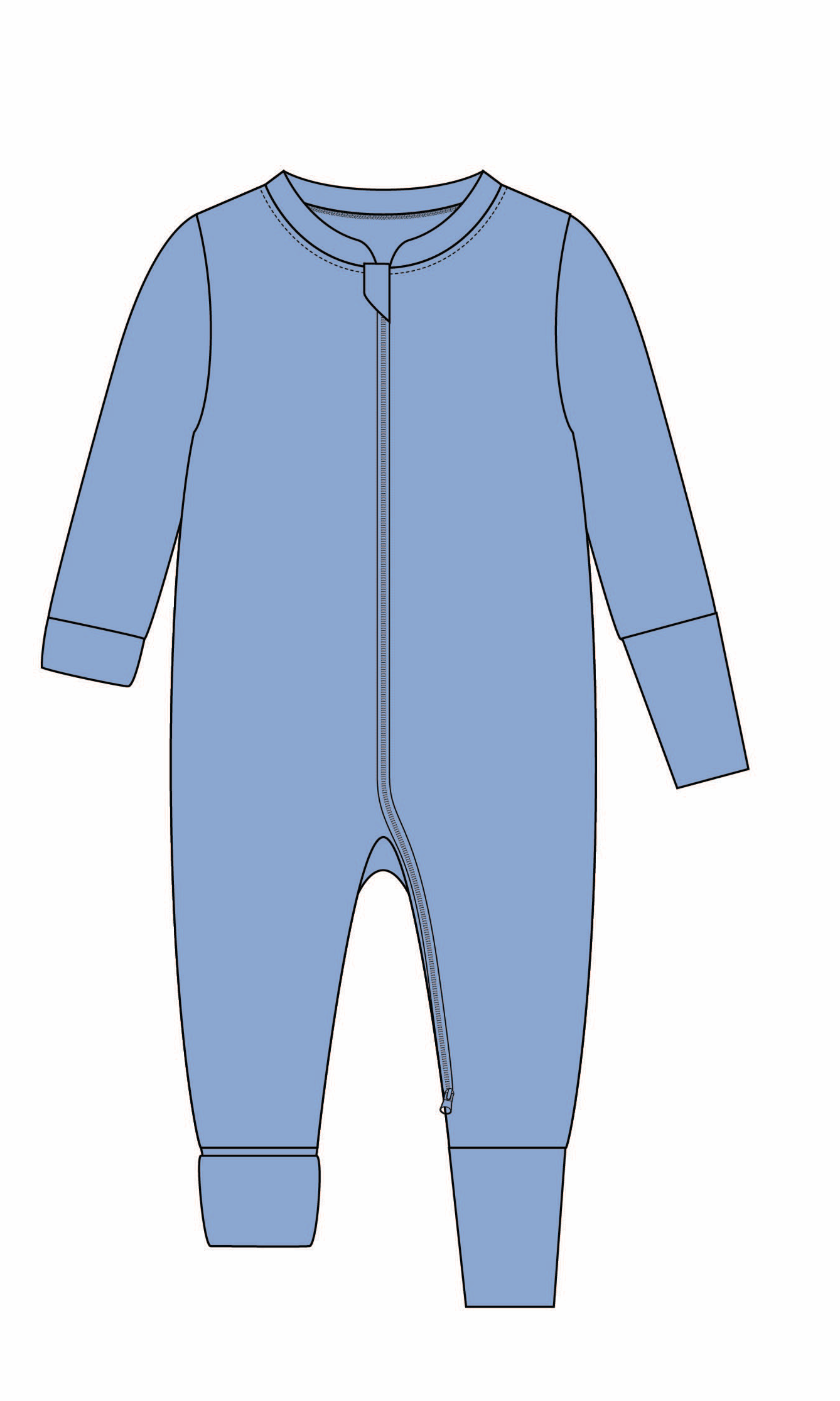 Big Kids Grow-on Romper - wholesale