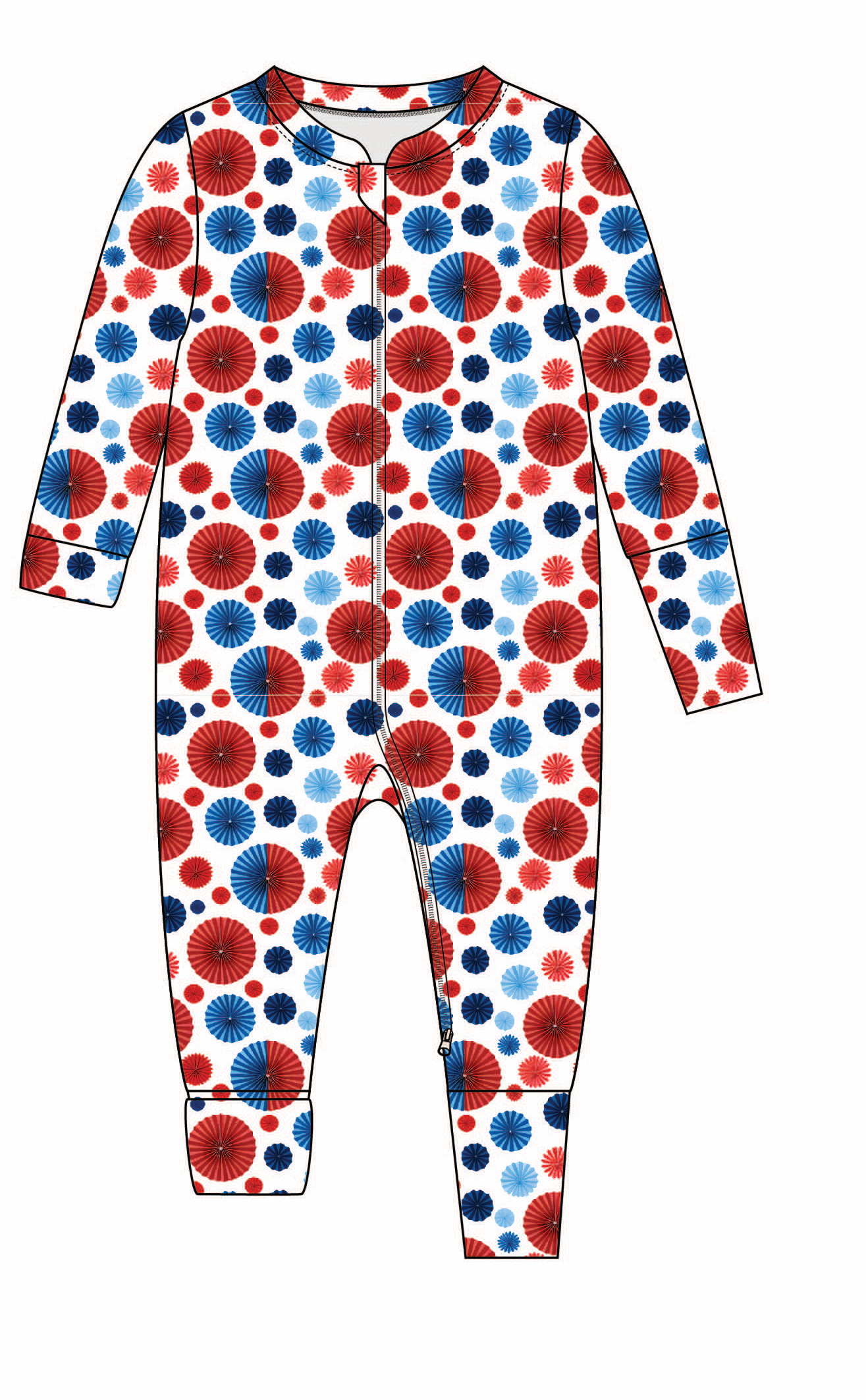 Big Kids Grow-on Romper - wholesale