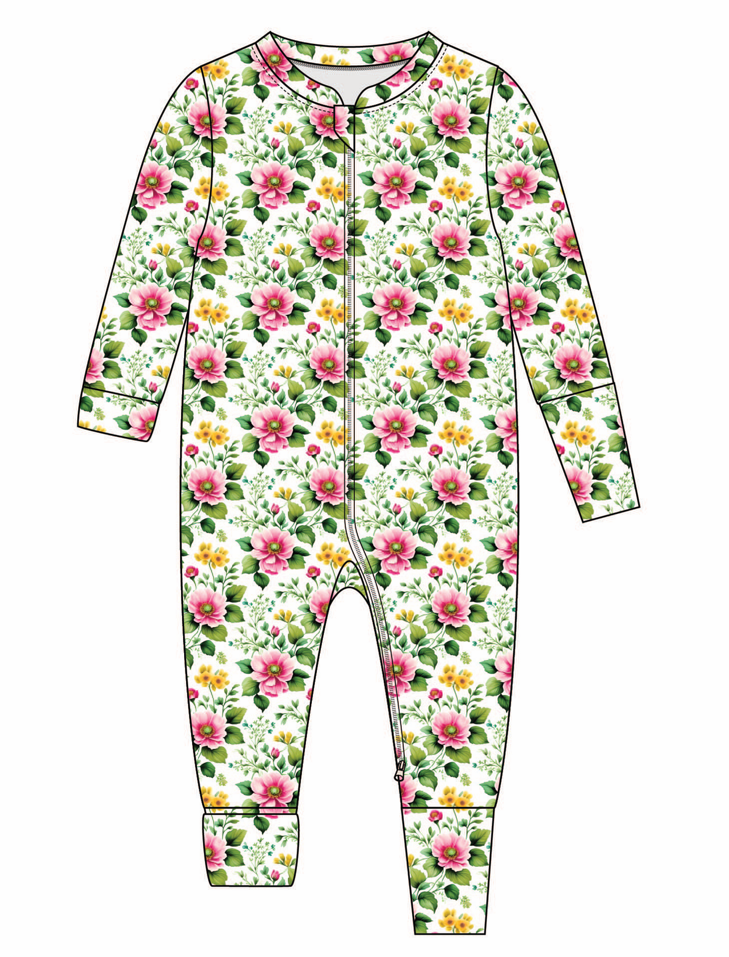 Big Kids Grow-on Romper - wholesale