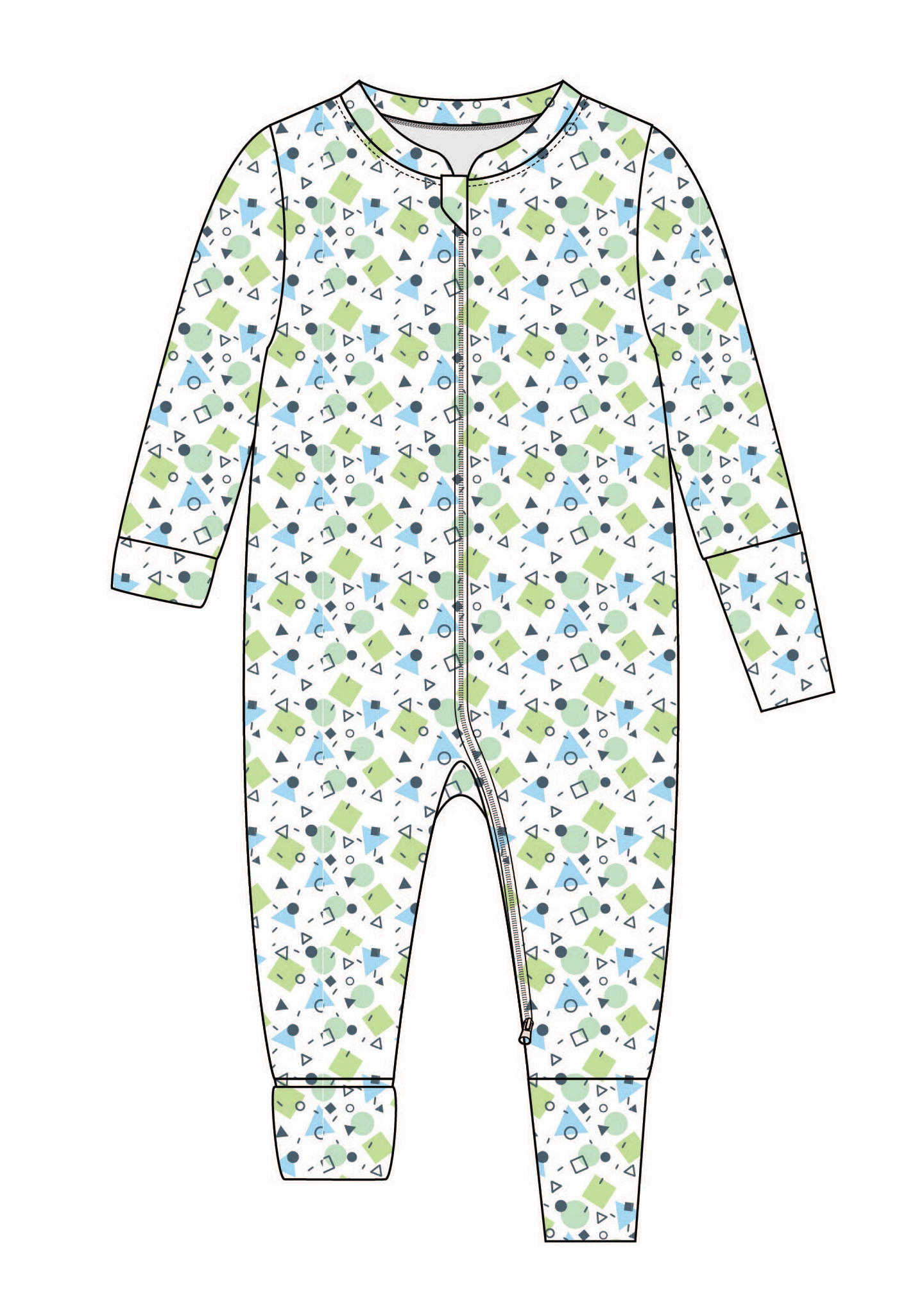 Big Kids Grow-on Romper - wholesale