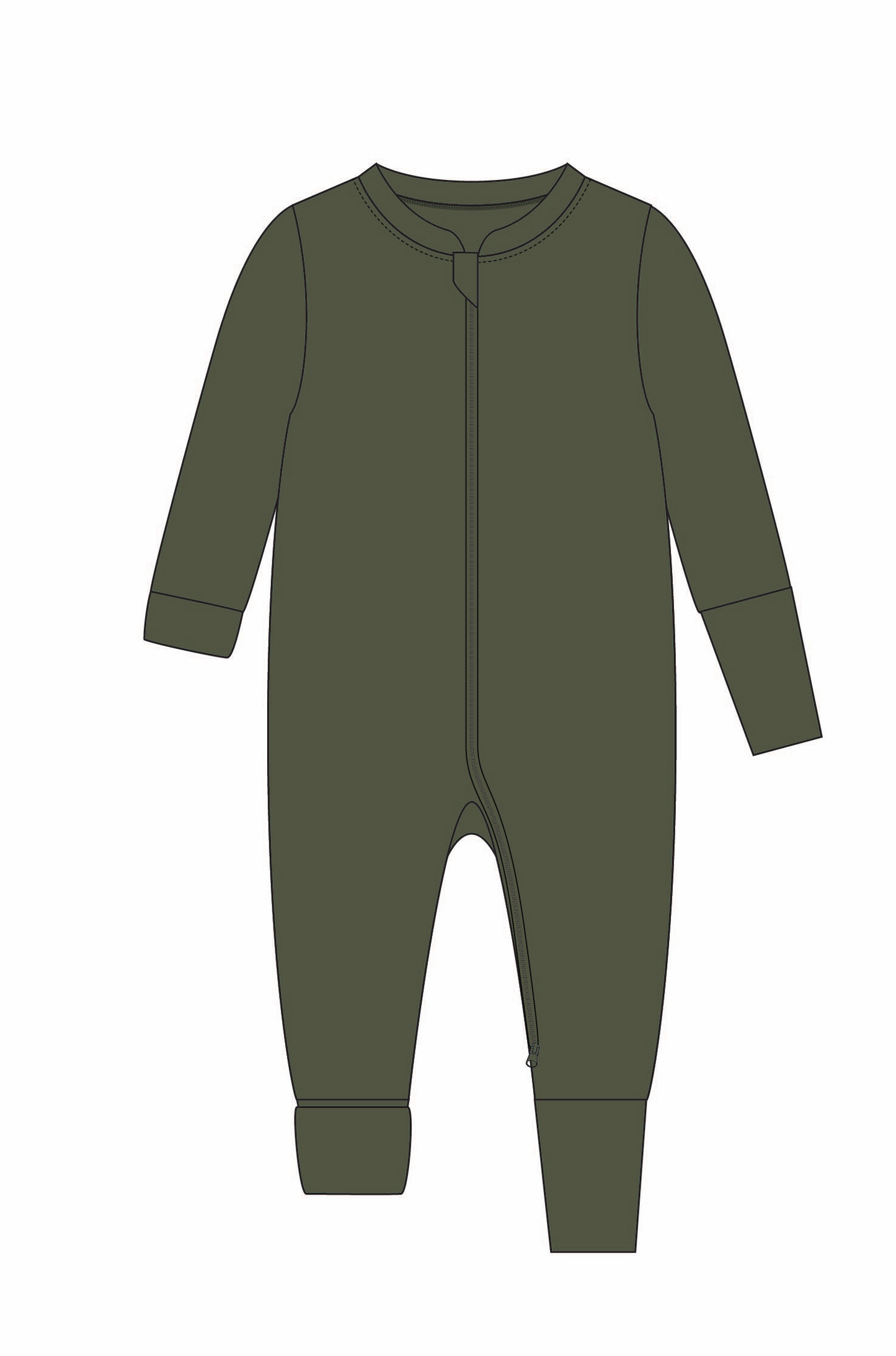 Big Kids Grow-on Romper - wholesale