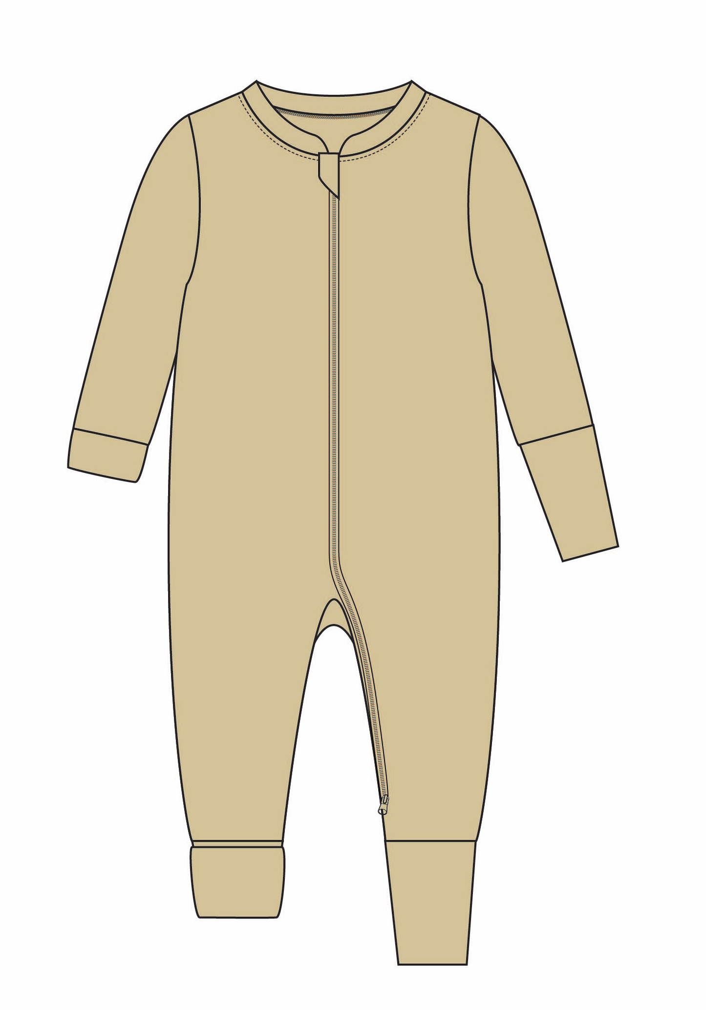 Big Kids Grow-on Romper - wholesale