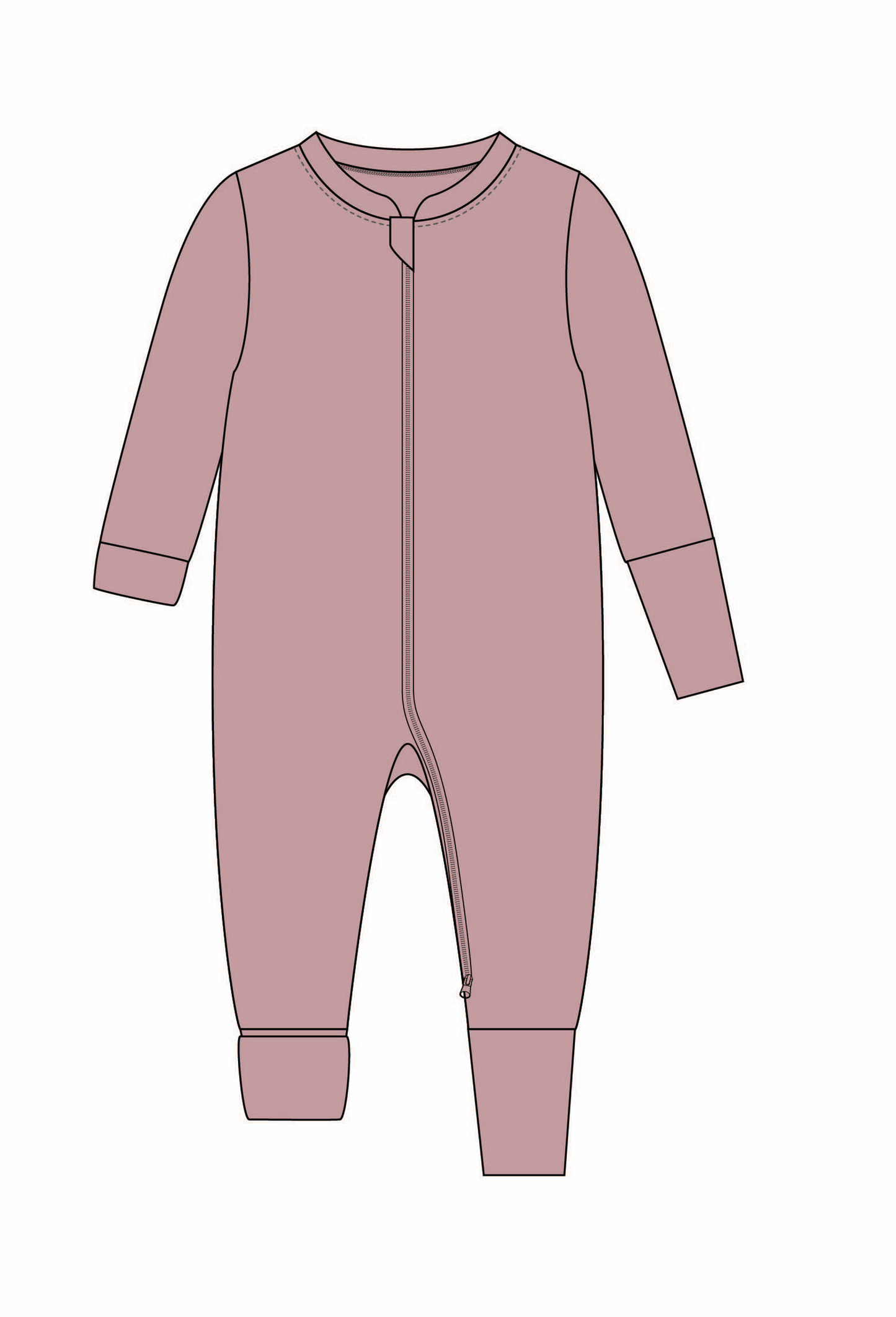 Big Kids Grow-on Romper - wholesale