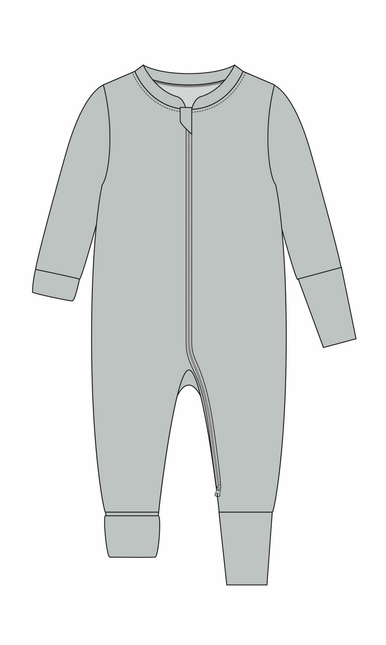 Big Kids Grow-on Romper - wholesale