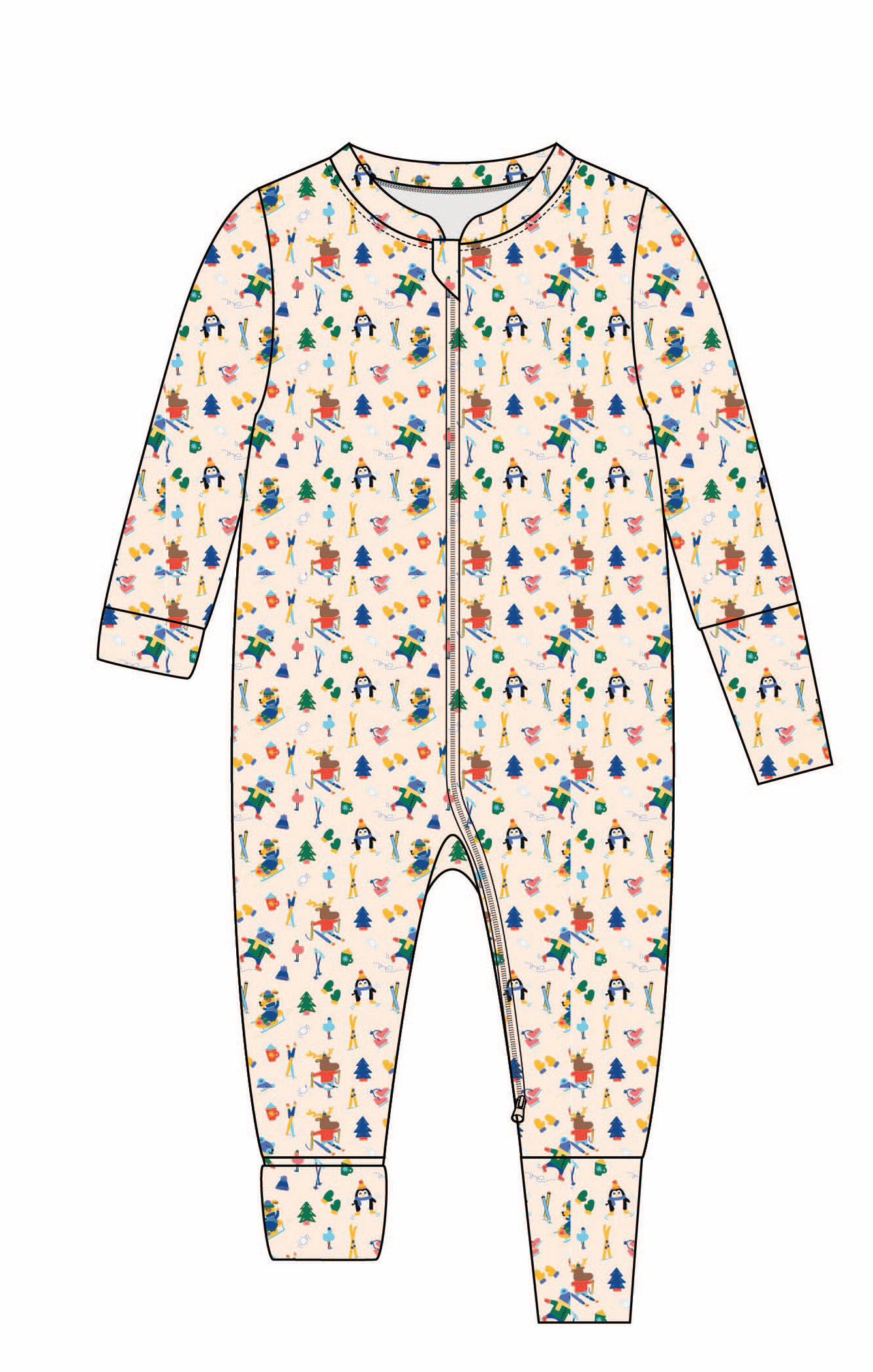 Big Kids Grow-on Romper - wholesale
