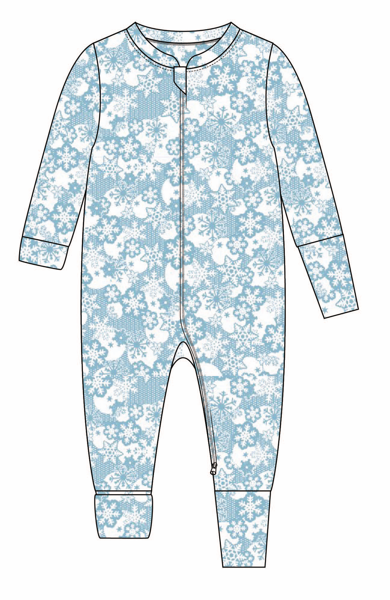 Big Kids Grow-on Romper - wholesale