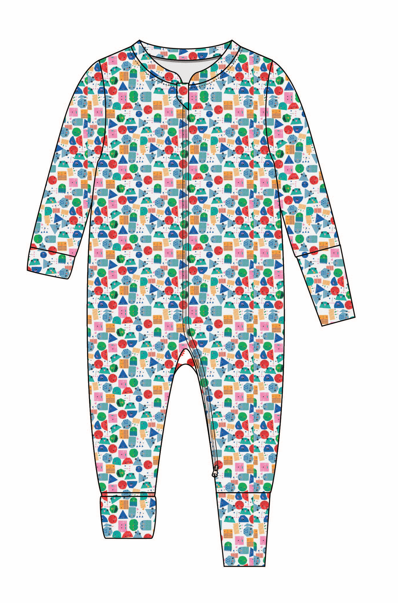 Big Kids Grow-on Romper - wholesale
