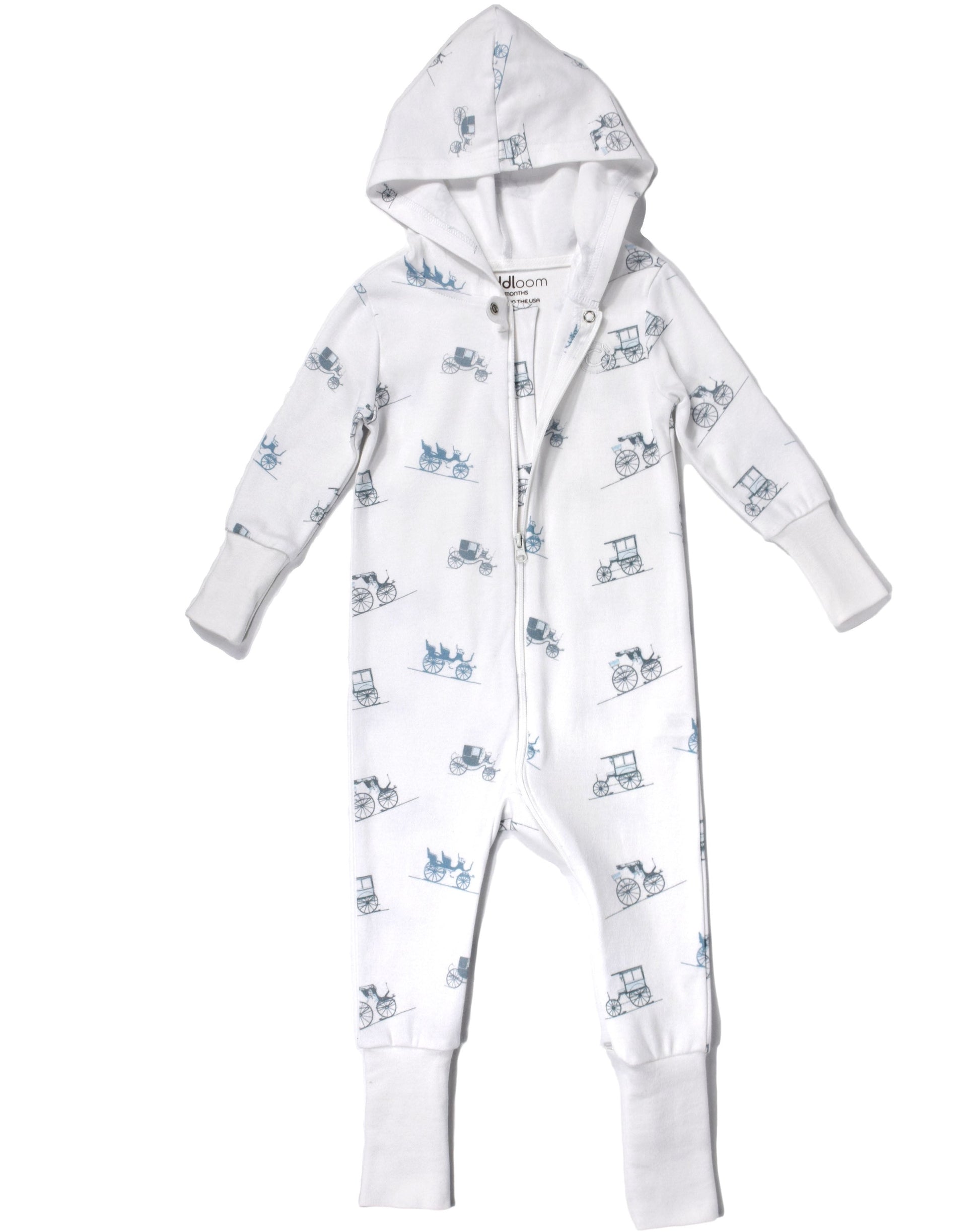 Shop Grow-on Romper with Hood