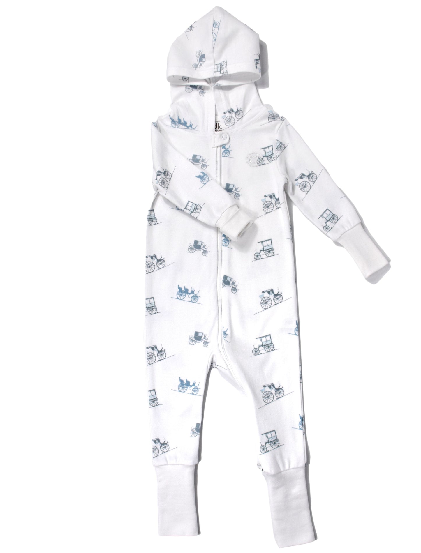 Shop Grow-on Romper with Hood